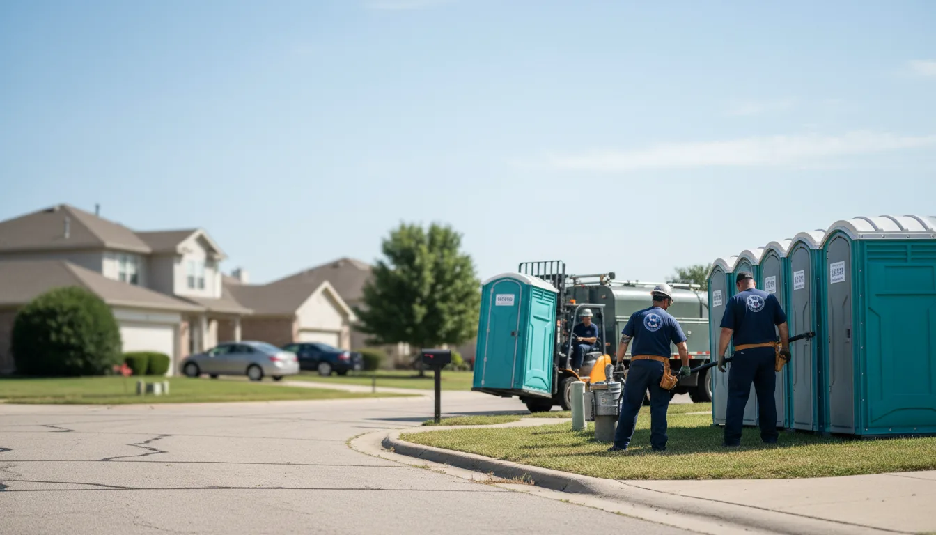 Porta Potty Rental in Oglesby, IL near me